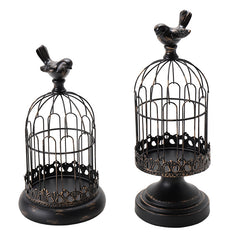 Simple Retro Candle Holder Wrought Iron Ornament