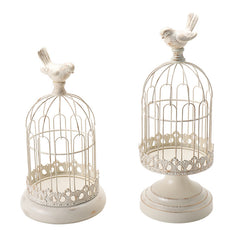 Simple Retro Candle Holder Wrought Iron Ornament