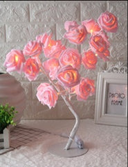LED Tree Lamp Rose Modeling Lamp