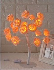 LED Tree Lamp Rose Modeling Lamp