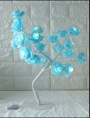 LED Tree Lamp Rose Modeling Lamp