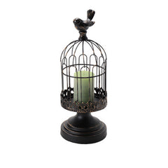 Simple Retro Candle Holder Wrought Iron Ornament