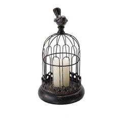 Simple Retro Candle Holder Wrought Iron Ornament