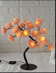 LED Tree Lamp Rose Modeling Lamp